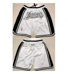 Los Angeles Lakers Basketball Shorts 042 Los Angeles Lakers Basketball Shorts 042