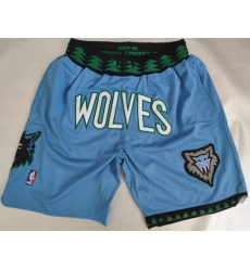 Minnesota Timberwolves Basketball Shorts 009 Minnesota Timberwolves Basketball Shorts 009