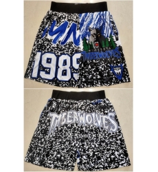 Minnesota Timberwolves Basketball Shorts 011 Minnesota Timberwolves Basketball Shorts 011