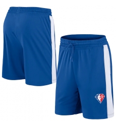 Men Philadelphia 76ers Blue Shorts Men Philadelphia 76ers Blue Shorts