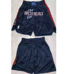Men Philadelphia 76ers Navy City Edition Shorts Men Philadelphia 76ers Navy City Edition Shorts