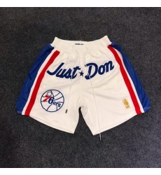 Philadelphia 76ers Basketball Shorts 008 Philadelphia 76ers Basketball Shorts 008
