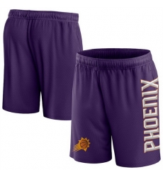 Men Phoenix Suns Purple Post Up Mesh Shorts Men Phoenix Suns Purple Post Up Mesh Shorts