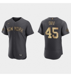 Men Gerrit Cole New York Yankees 2022 Mlb All Star Game Authentic Charcoal Jersey Men Gerrit Cole New York Yankees 2022 Mlb All Star Game Authentic Charcoal Jersey