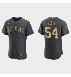Men Martin Perez Texas Rangers 2022 Mlb All Star Game Authentic Charcoal Jersey Men Martin Perez Texas Rangers 2022 Mlb All Star Game Authentic Charcoal Jersey