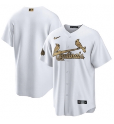 Men St Louis Cardinals Blank 2022 All Star White Cool Base Stitched Baseball Jersey Men St Louis Cardinals Blank 2022 All Star White Cool Base Stitched Baseball Jersey