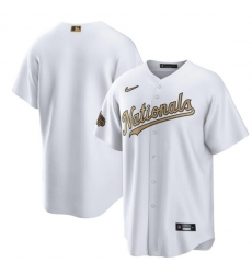 Men Washington Nationals Blank 2022 All Star White Cool Base Stitched Baseball Jersey Men Washington Nationals Blank 2022 All Star White Cool Base Stitched Baseball Jersey