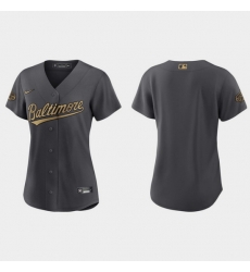 Women Baltimore Orioles 2022 Mlb All Star Game Replica Charcoal Jersey Women Baltimore Orioles 2022 Mlb All Star Game Replica Charcoal Jersey