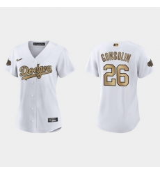Women Los Angeles Dodgers Tony Gonsolin 2022 Mlb All Star Game Replica White Jersey Women Los Angeles Dodgers Tony Gonsolin 2022 Mlb All Star Game Replica White Jersey