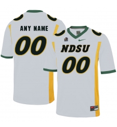 North Dakota State Customized Jersey White North Dakota State Customized Jersey White