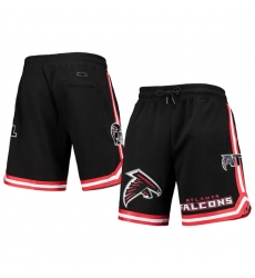 Men Atlanta Falcons Black Shorts Men Atlanta Falcons Black Shorts