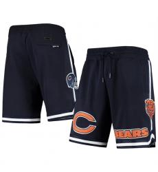 Men Chicago Bears Navy Shorts Men Chicago Bears Navy Shorts