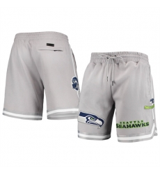 Men Seattle Seahawks Gray Shorts Men Seattle Seahawks Gray Shorts