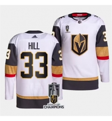 Men Vegas Golden Knights 33 Adin Hill White 2023 Stanley Cup Champions Stitched Jersey Men Vegas Golden Knights 33 Adin Hill White 2023 Stanley Cup Champions Stitched Jersey