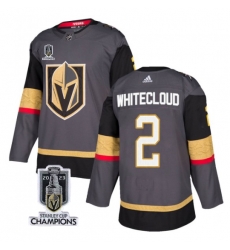 Men Women Youth Vegas Golden Knights #2 Zach Whitecloud Gray 2023 Stanley Cup Champions Stitched Jersey Men Women Youth Vegas Golden Knights #2 Zach Whitecloud Gray 2023 Stanley Cup Champions Stitched Jersey