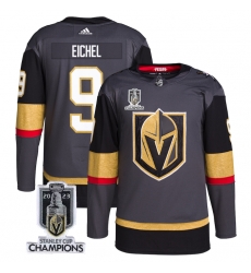 Men Women Youth Vegas Golden Knights #9 Jack Eichel Gray 2023 Stanley Cup Champions Stitched Jersey Men Women Youth Vegas Golden Knights #9 Jack Eichel Gray 2023 Stanley Cup Champions Stitched Jersey