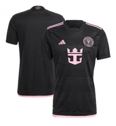 Men's Inter Miami CF adidas Black 2024 La Noche Replica Jersey Men's Inter Miami CF adidas Black 2024 La Noche Replica Jersey