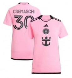 Women's Inter Miami CF Benjamin Cremaschi adidas Pink 2024 2getherness Replica Player Jersey Women's Inter Miami CF Benjamin Cremaschi adidas Pink 2024 2getherness Replica Player Jersey