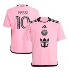 Youth Inter Miami CF Lionel Messi adidas Pink 2024 2getherness Replica Player Jersey Youth Inter Miami CF Lionel Messi adidas Pink 2024 2getherness Replica Player Jersey