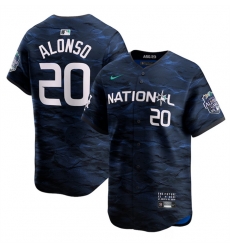 Men New York Mets 20 Pete Alonso Royal 2023 All Star Cool Base Stitched Baseball Jersey Men New York Mets 20 Pete Alonso Royal 2023 All Star Cool Base Stitched Baseball Jersey
