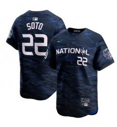 Men San Diego Padres 22 Juan Soto Royal 2023 All Star Cool Base Stitched Baseball Jersey Men San Diego Padres 22 Juan Soto Royal 2023 All Star Cool Base Stitched Baseball Jersey