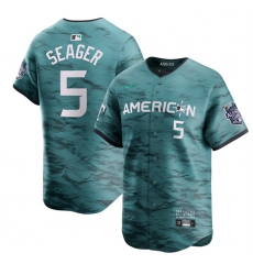 Men Texas Rangers 5 Corey Seager Teal 2023 All Star Stitched Baseball Jersey Men Texas Rangers 5 Corey Seager Teal 2023 All Star Stitched Baseball Jersey