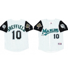 Gary Sheffield 1997 Florida Marlins Home Road Alt World Series Jersey Gary Sheffield 1997 Florida Marlins Home Road Alt World Series Jersey