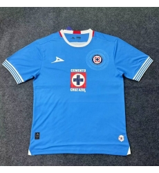 Men Cruz Azul Blue Soccer Jersey Men Cruz Azul Blue Soccer Jersey