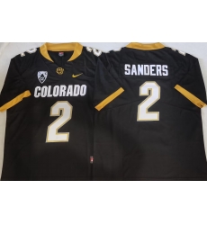Men Colorado Buffaloes Shedeur Sanders #2 Black Stitched Football Jersey II Men Colorado Buffaloes Shedeur Sanders #2 Black Stitched Football Jersey II