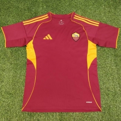 Men Women Youth Roma Soccer Red Jersey