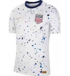 USA Men Soccer Jersey White USA Men Soccer Jersey White