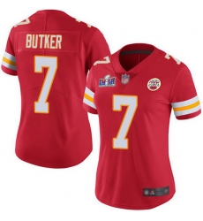 Nike Chiefs 7 Harrison Butker Red Team Color Women Bound Stitched NFL Vapor Untouchable Limited 2024 Super Bowl LVIII Jersey Nike Chiefs 7 Harrison Butker Red Team Color Women Bound Stitched NFL Vapor Untouchable Limited 2024 Super Bowl LVIII Jersey