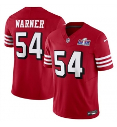 Youth San Francisco 49ers 54 Fred Warner New Red 2023 F U S E Vapor Untouchable Limited Stitched Football 2024 Super Bowl LVIII Jersey Youth San Francisco 49ers 54 Fred Warner New Red 2023 F U S E Vapor Untouchable Limited Stitched Football 2024 Super Bowl LVIII Jersey