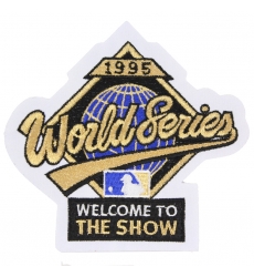 1995 MLB World Series Logo Jersey Patch Atlanta Braves Cleveland Indians 1995 MLB World Series Logo Jersey Patch Atlanta Braves Cleveland Indians