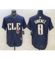 Men Cleveland Guardians 0 Andres Gimenez Navy 2024 City Connect Limited Stitched jerseys 1 Men Cleveland Guardians 0 Andres Gimenez Navy 2024 City Connect Limited Stitched jerseys 1