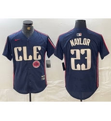 Men Cleveland Guardians 23 Bo Naylor Navy 2024 City Connect Limited Stitched jerseys 4 Men Cleveland Guardians 23 Bo Naylor Navy 2024 City Connect Limited Stitched jerseys 4