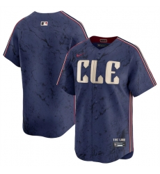 Youth Cleveland Guardians Blank Navy 2024 City Connect Limited Stitched Baseball Jersey Youth Cleveland Guardians Blank Navy 2024 City Connect Limited Stitched Baseball Jersey