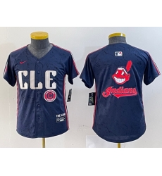 Youth Cleveland Guardians Team Big Logo Navy 2024 City Connect Stitched Baseball JerseyS 1 Youth Cleveland Guardians Team Big Logo Navy 2024 City Connect Stitched Baseball JerseyS 1