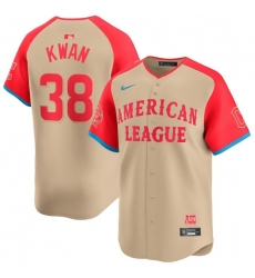 Men American League 38 Steven Kwan Cream 2024 All Star Limited Stitched Jersey Men American League 38 Steven Kwan Cream 2024 All Star Limited Stitched Jersey