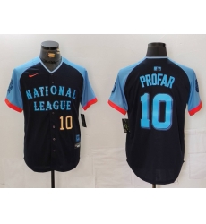 Men National League 10 Jurickson Profar Navy 2024 All Star Limited Stitched Baseball Jersey 1 Men National League 10 Jurickson Profar Navy 2024 All Star Limited Stitched Baseball Jersey 1