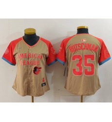 Women American League 35 Adley Rutschman Cream 2024 All Star Limited Stitched Jersey 5 Women American League 35 Adley Rutschman Cream 2024 All Star Limited Stitched Jersey 5