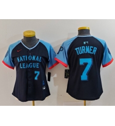 Women National League 7 Trea Turner Navy 2024 All Star Limited Stitched Baseball Jersey 6 Women National League 7 Trea Turner Navy 2024 All Star Limited Stitched Baseball Jersey 6