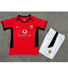 Youth Retro Soccer Jerseys Manchester United F.C. II 02 04 Youth Retro Soccer Jerseys Manchester United F.C. II 02 04