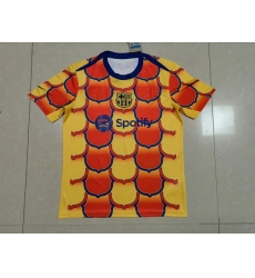 Men 2024 2025 Soccer Jersey Barcelona Yellow Red Spotify Men 2024 2025 Soccer Jersey Barcelona Yellow Red Spotify