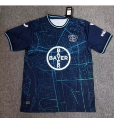 Men 2024 2025 Soccer Jersey Leverkusen Navy Blue Men 2024 2025 Soccer Jersey Leverkusen Navy Blue