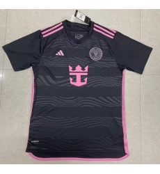 Men 2024 2025 Soccer Jersey Miami Pink Black Men 2024 2025 Soccer Jersey Miami Pink Black