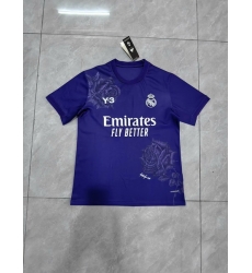 Men 2024 2025 Soccer Jersey Real Madrid CF Purple Men 2024 2025 Soccer Jersey Real Madrid CF Purple