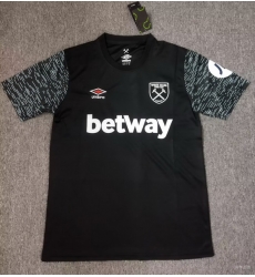 Men 2024 2025 Soccer Jersey West Ham Black Men 2024 2025 Soccer Jersey West Ham Black