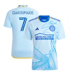 Men Atlanta United Giorgos Giakoumakis 2024 25 Away Replica Light Blue Men Atlanta United Giorgos Giakoumakis 2024 25 Away Replica Light Blue