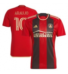 Men Atlanta United Luiz Araujo 2023 24 Home Replica Black Men Atlanta United Luiz Araujo 2023 24 Home Replica Black